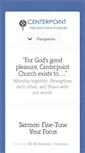 Mobile Screenshot of centerpointmesquite.org
